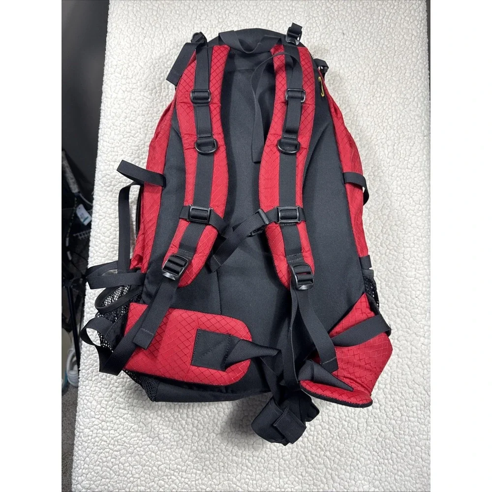 Cabelas Multi-Day 2 Bag Backpack EUC Hiking Camping w/Built In Rain Cover Padded
